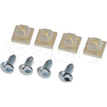 Motormite License Plate Screw Kit, 49258 49258